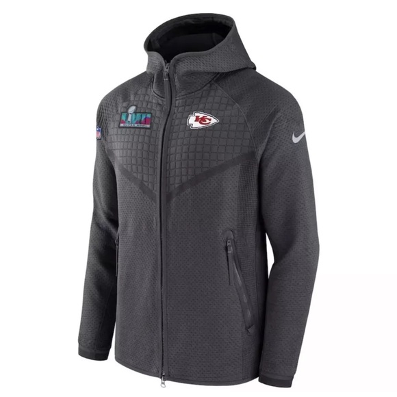 Kansas City Chiefs Nike SuperBowl 57  Opening Night Media Day  Jacket Hoodie - Picture 1 of 10